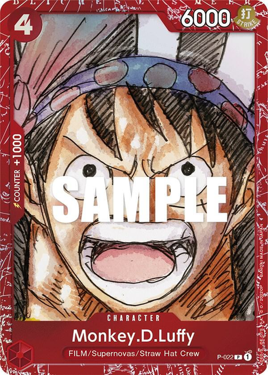 Monkey.D.Luffy (Premium Card Collection -ONE PIECE FILM RED Edition-) - P-022