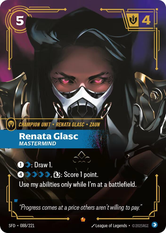 Renata Glasc - Mastermind - 088/221 - Epic (Inglés Foil NM)