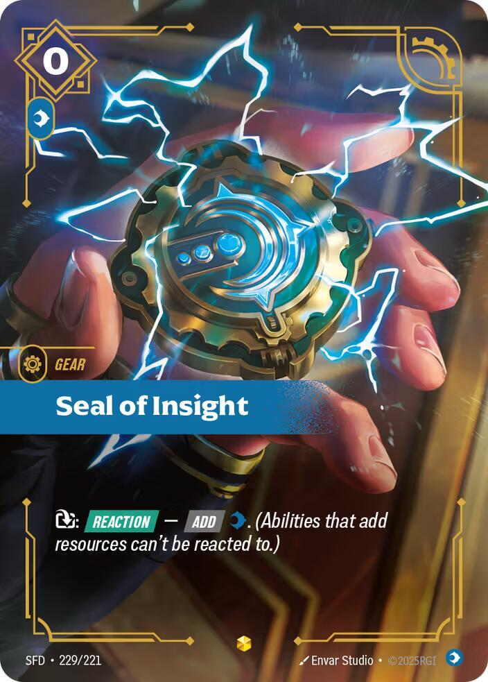 Seal of Insight - 229/221 - Showcase (Inglés Foil NM)