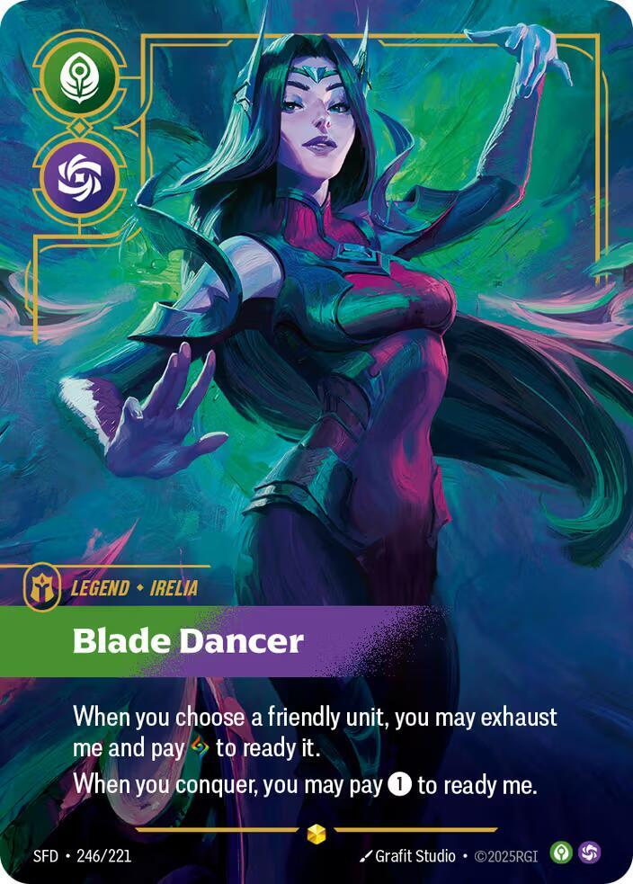 Irelia - Blade Dancer - 246/221 - Showcase (Inglés Foil NM)