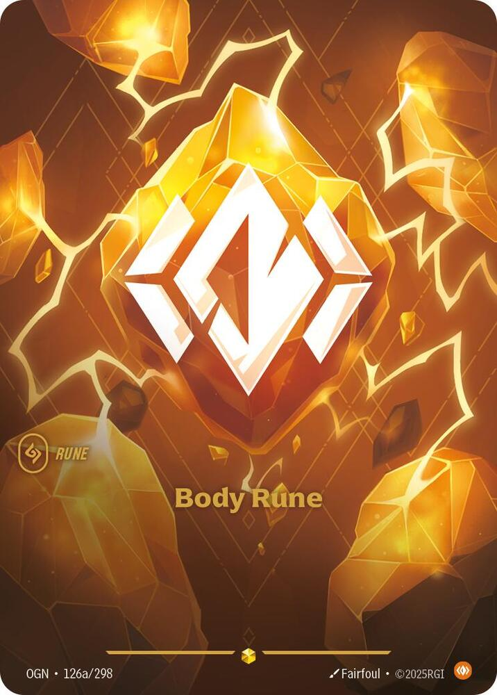 Body Rune - 126a/298 - Showcase (Inglés Foil NM)