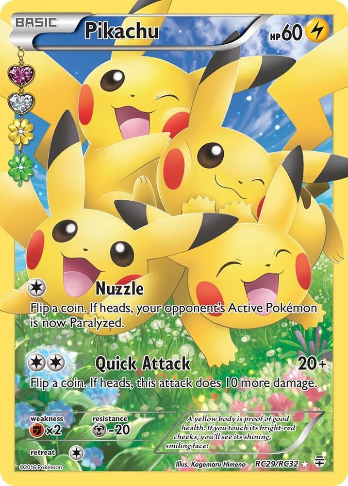 Pikachu - RC29/RC32 - Full Art Ultra Rare
