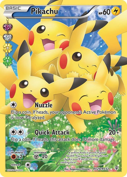 Pikachu - RC29/RC32 - Full Art Ultra Rare