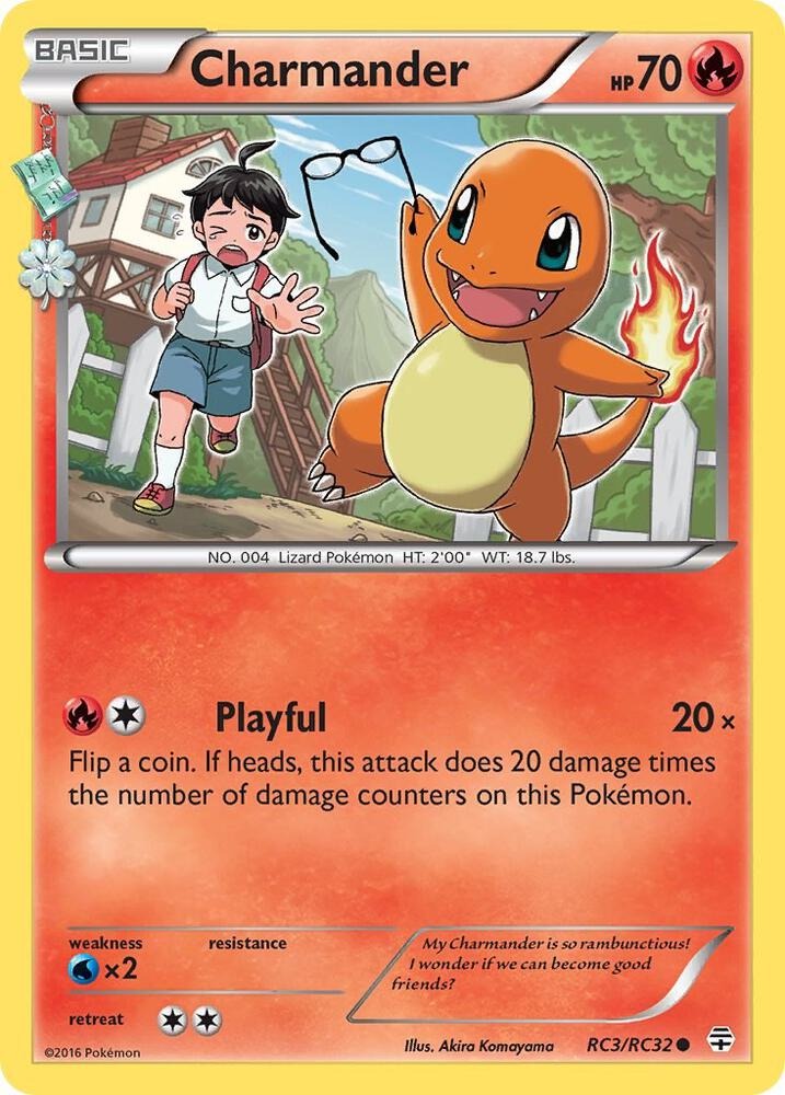 Charmander - RC3/RC32 - Common - LP