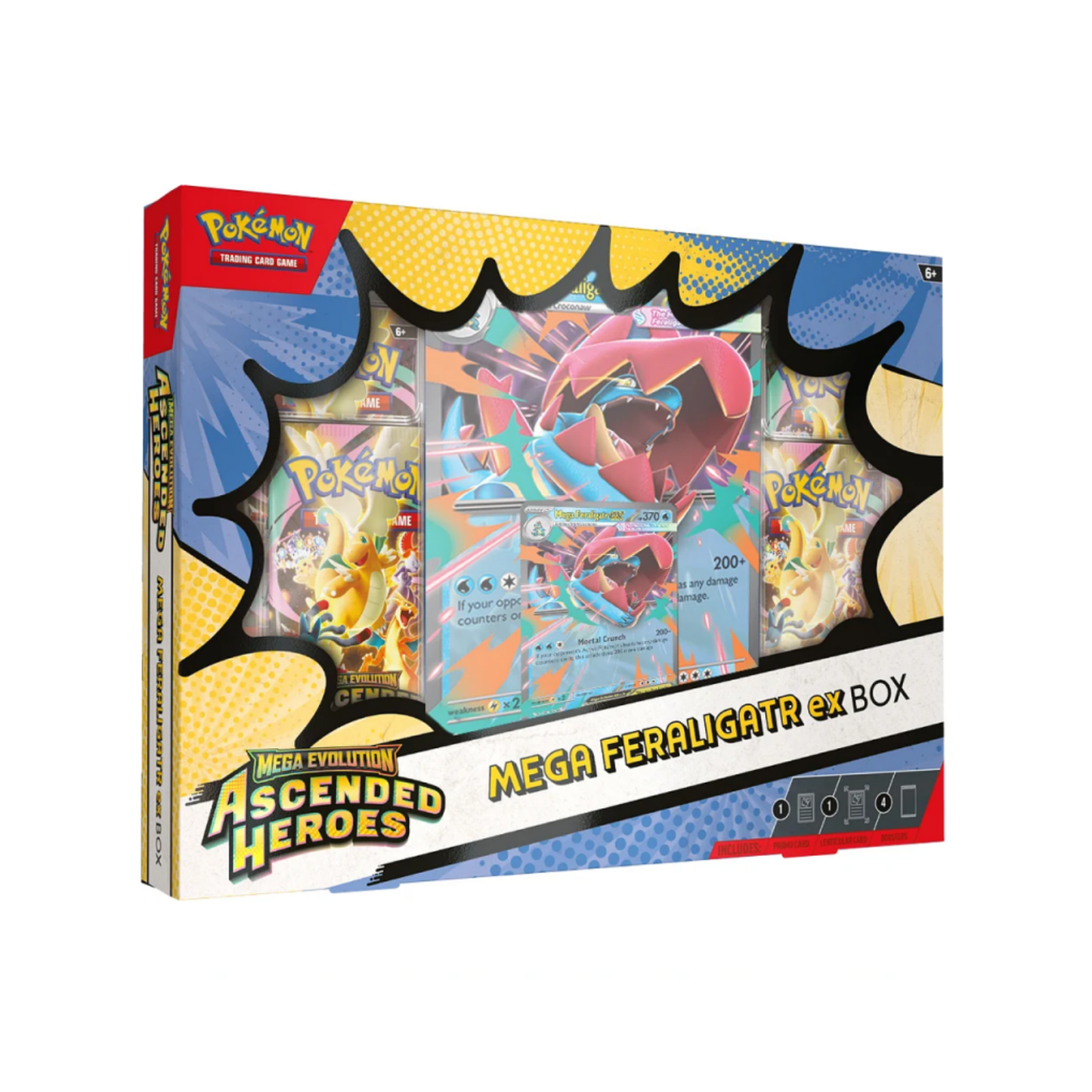 Pokemon TCG: Ascended Heroes Mega Feraligatr EX Box