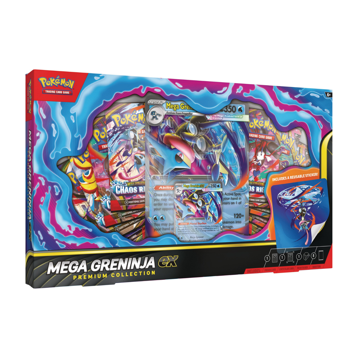 Mega Greninja ex Premium Collection INGLES