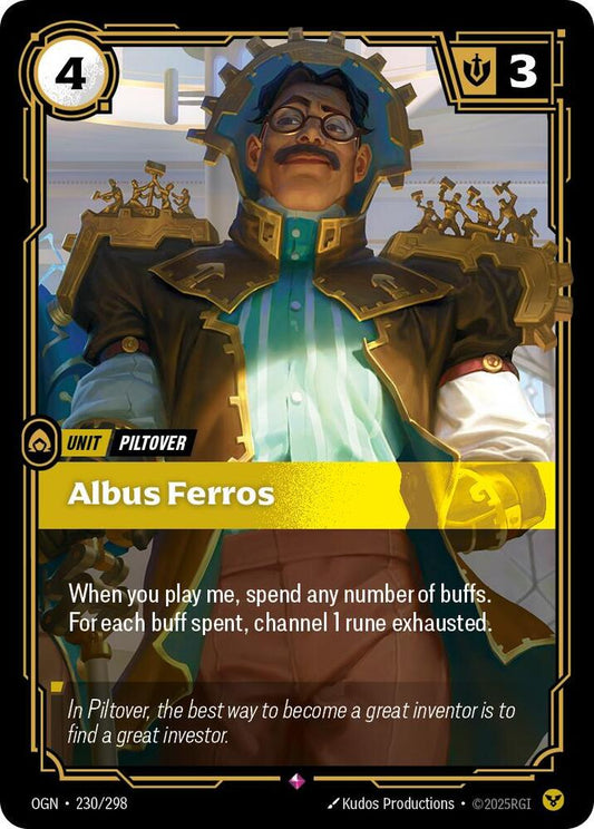 Albus Ferros - 230/298 - Rare (Inglés Foil NM)