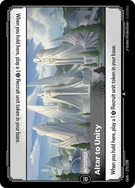 Altar to Unity - 275/298 - Uncommon (Inglés NM)