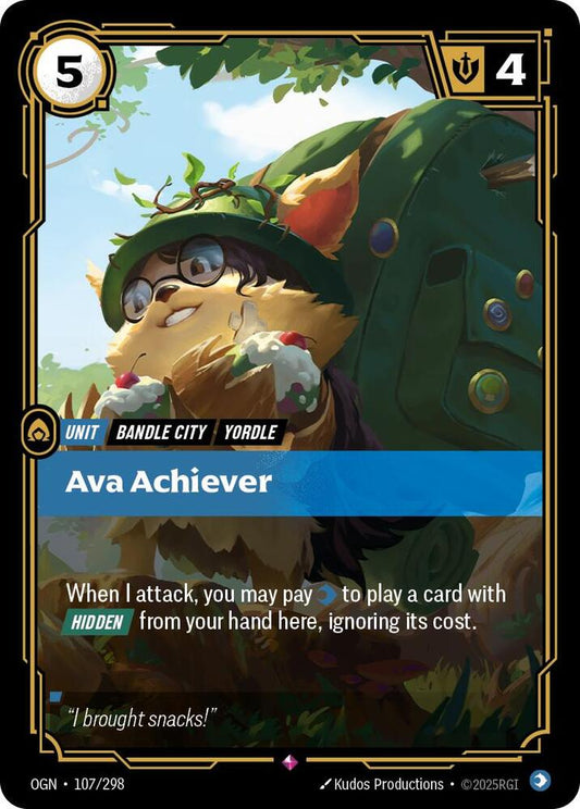 Ava Achiever - 107/298 - Rare (Inglés Foil NM)