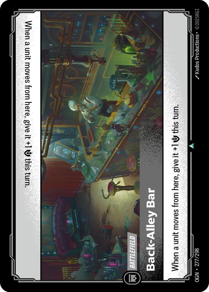 Back-Alley Bar - 277/298 - Uncommon (Inglés NM)