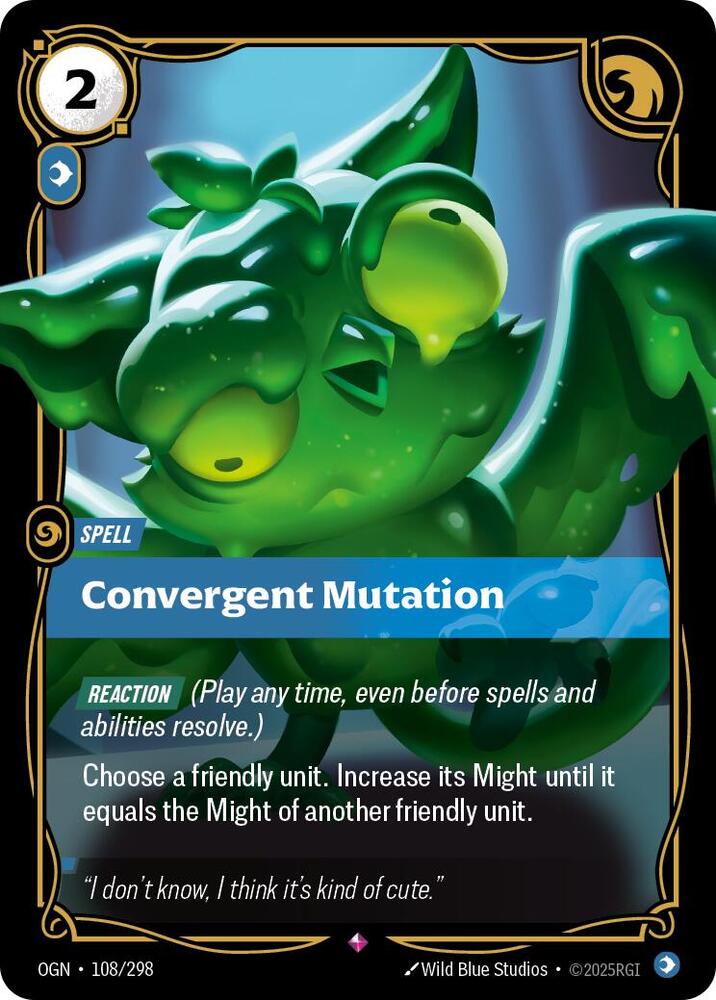 Convergent Mutation - 108/298 - Rare (Inglés Foil NM)