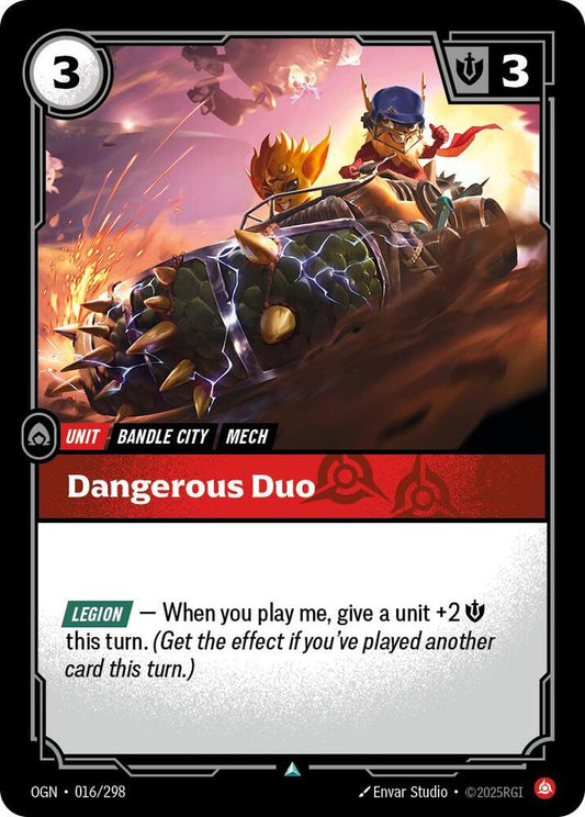Dangerous Duo - 016/298 - Uncommon (Inglés NM)