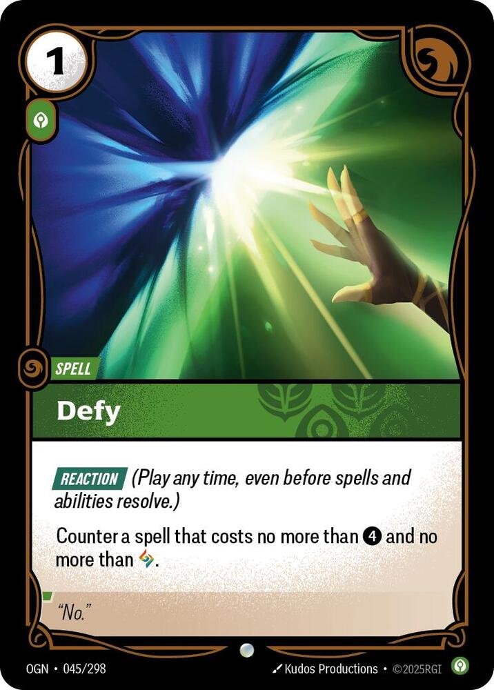 Defy - 045/298 - Common (Inglés Foil NM)