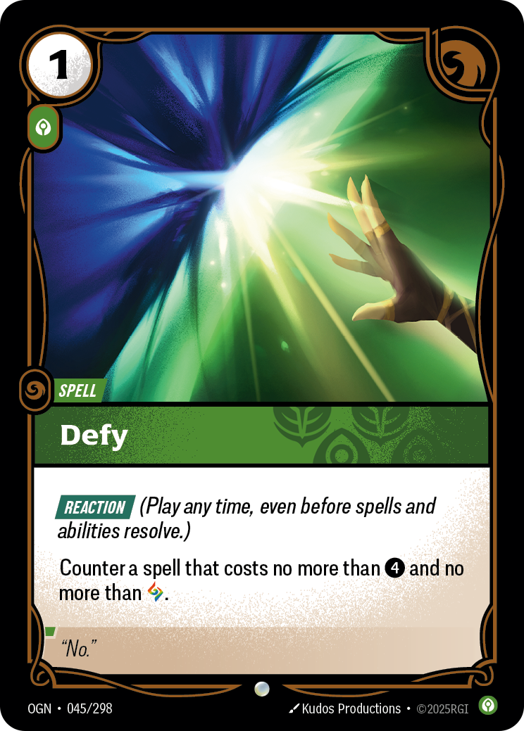 Defy - 045/298 - Common (Inglés NM)
