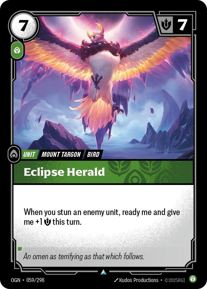 Eclipse Herald - 059/298 - Uncommon (Inglés NM)