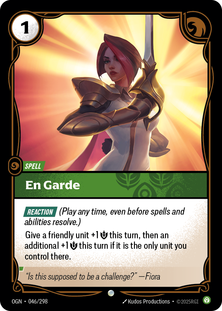 En Garde - 046/298 - Common (Inglés Foil NM)