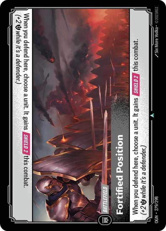 Fortified Position - 279/298 - Uncommon (Inglés NM)