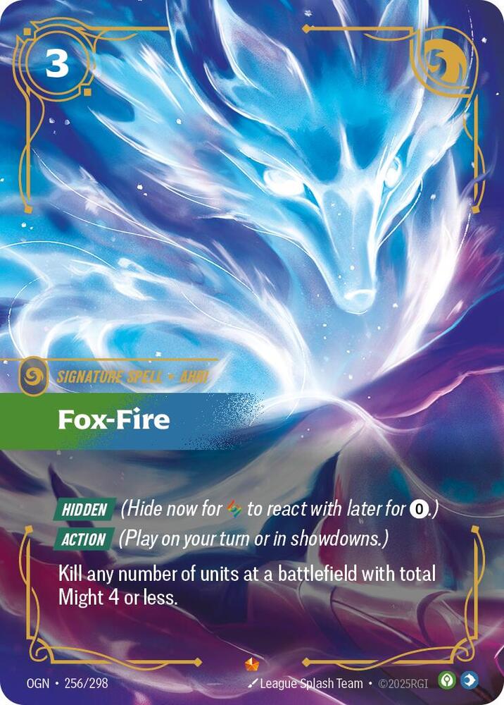 Fox-Fire - 256/298 - Epic (Inglés Foil NM)