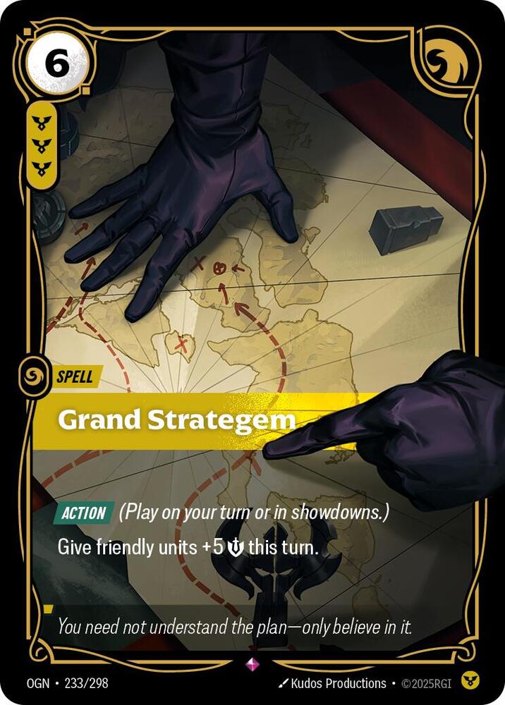 Grand Strategem - 233/298 - Rare (Inglés Foil NM)
