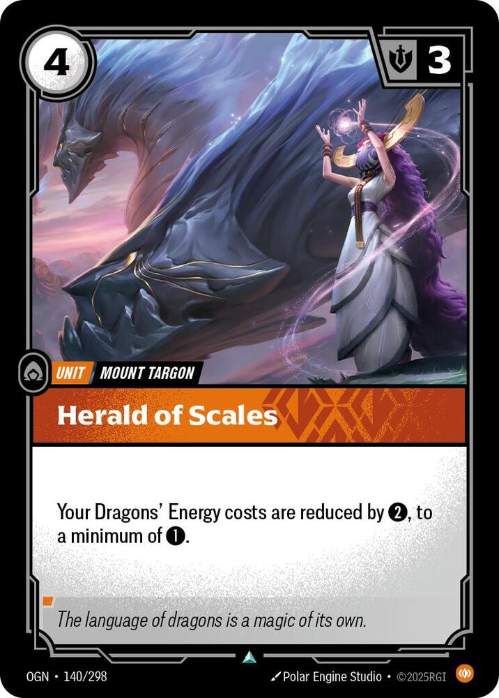 Herald of Scales - 140/298 - Uncommon (Inglés NM)