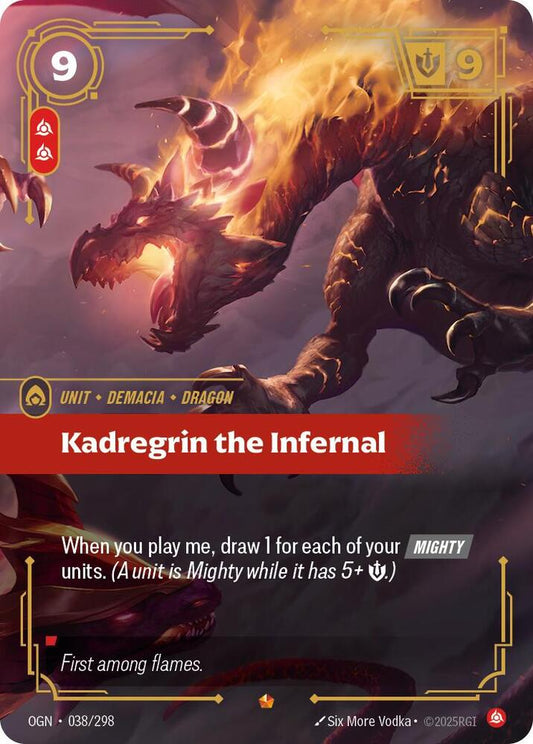 Kadregrin the Infernal - 038/298 - Epic (Inglés Foil NM)