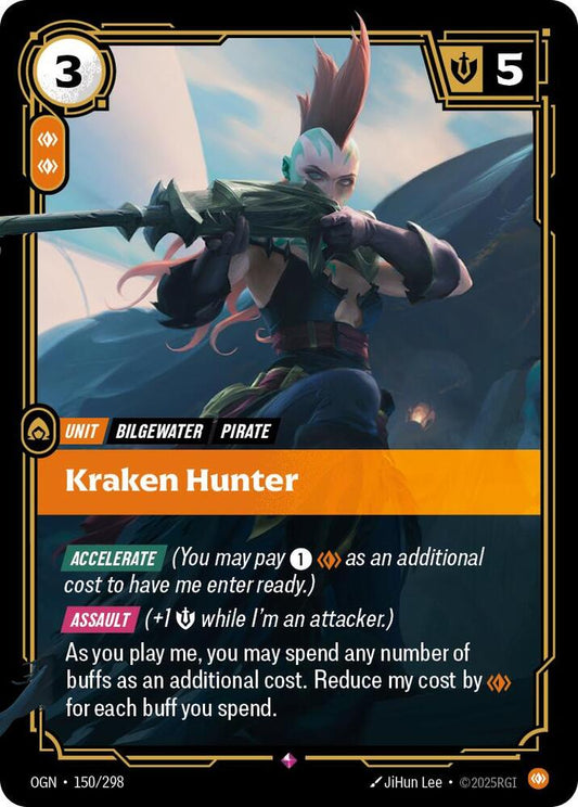 Kraken Hunter - 150/298 - Rare (Inglés Foil NM)