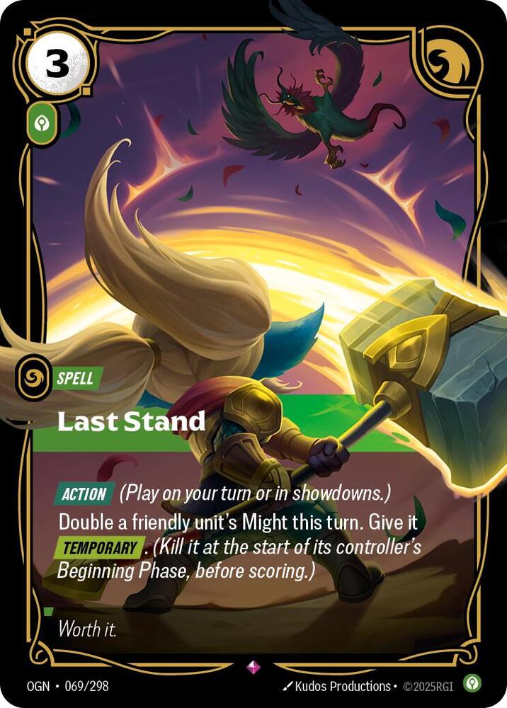 Last Stand - 069/298 - Rare (Inglés Foil NM)