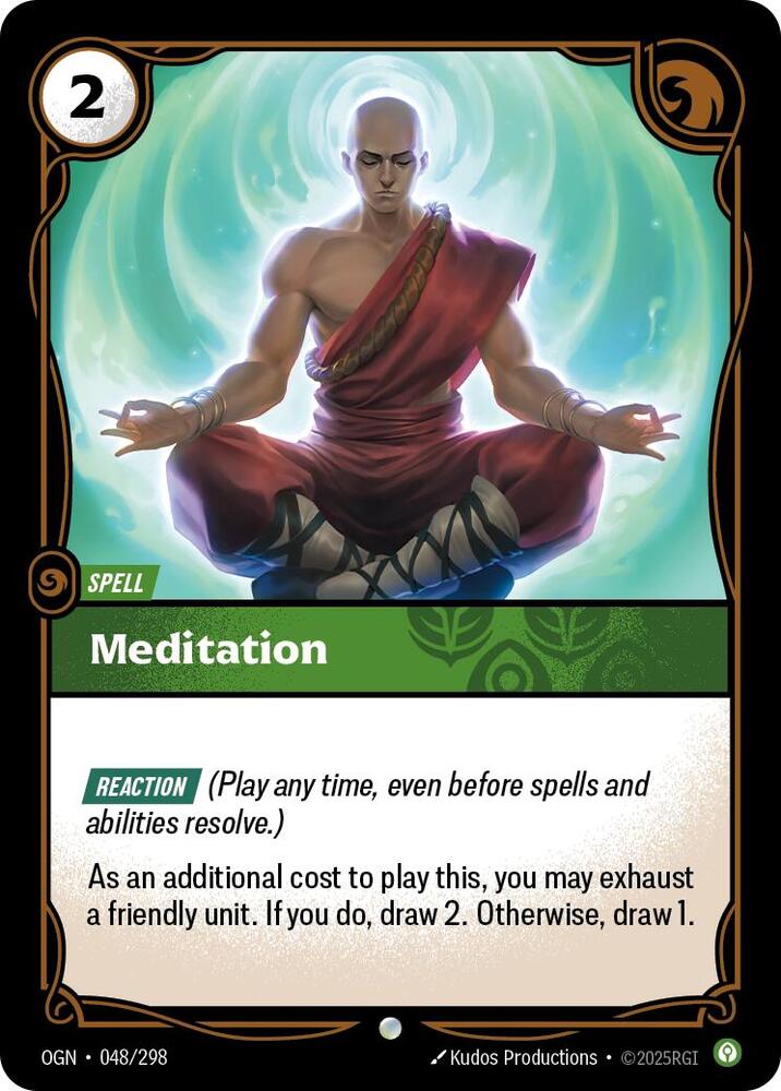 Meditation - 048/298 - Common (Inglés Foil NM)