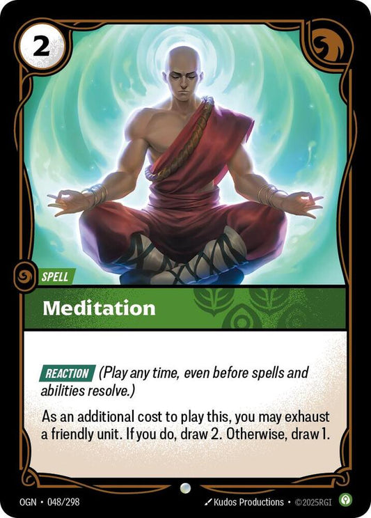 Meditation - 048/298 - Common (Inglés Foil NM)