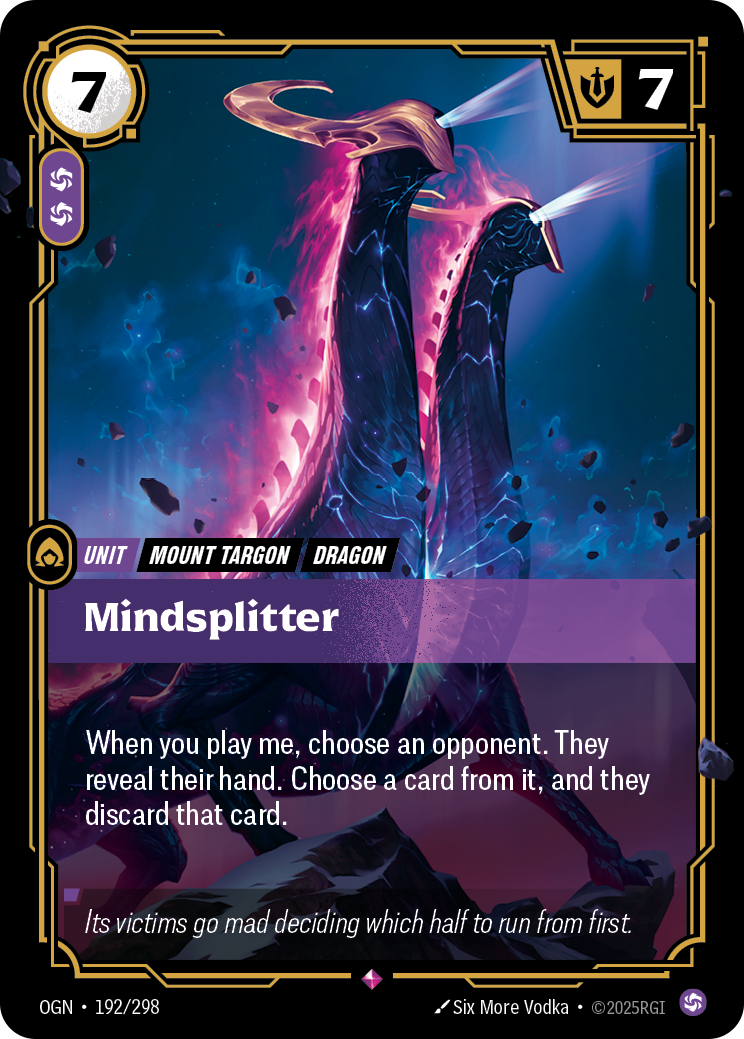 Mindsplitter - 192/298 - Rare (Inglés Foil NM)