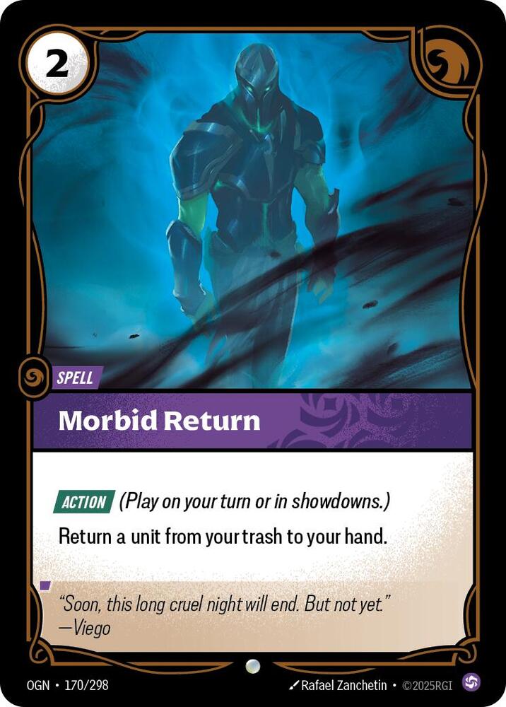 Morbid Return - 170/298 - Common (Inglés NM)