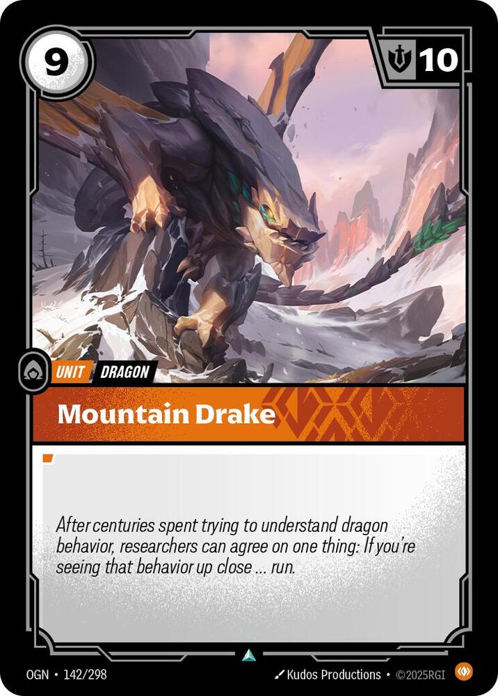Mountain Drake - 142/298 - Uncommon (Inglés NM)