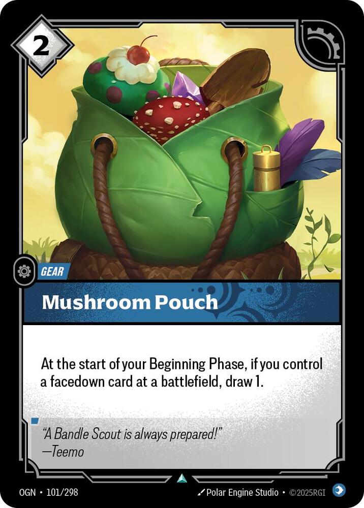 Mushroom Pouch - 101/298 - Uncommon (Inglés NM)