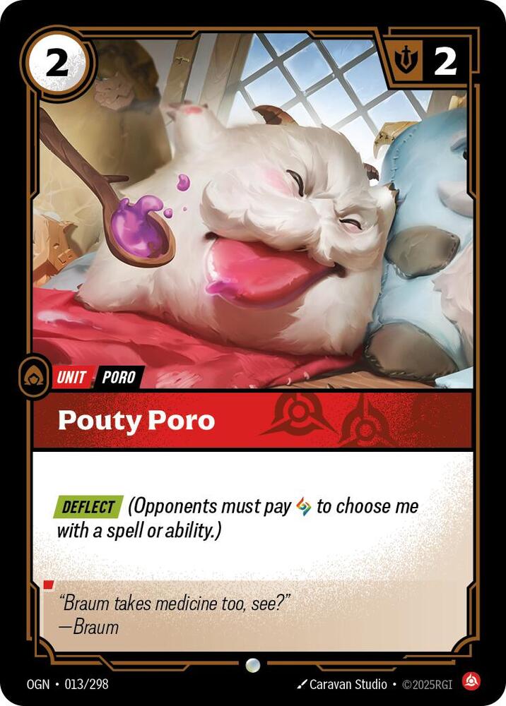 Pouty Poro - 013/298 - Common (Inglés NM)