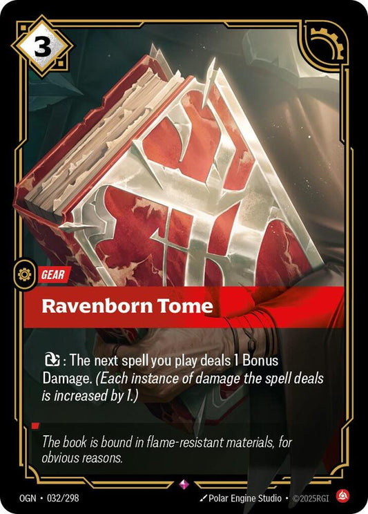 Ravenborn Tome - 032/298 - Rare (Inglés Foil NM)