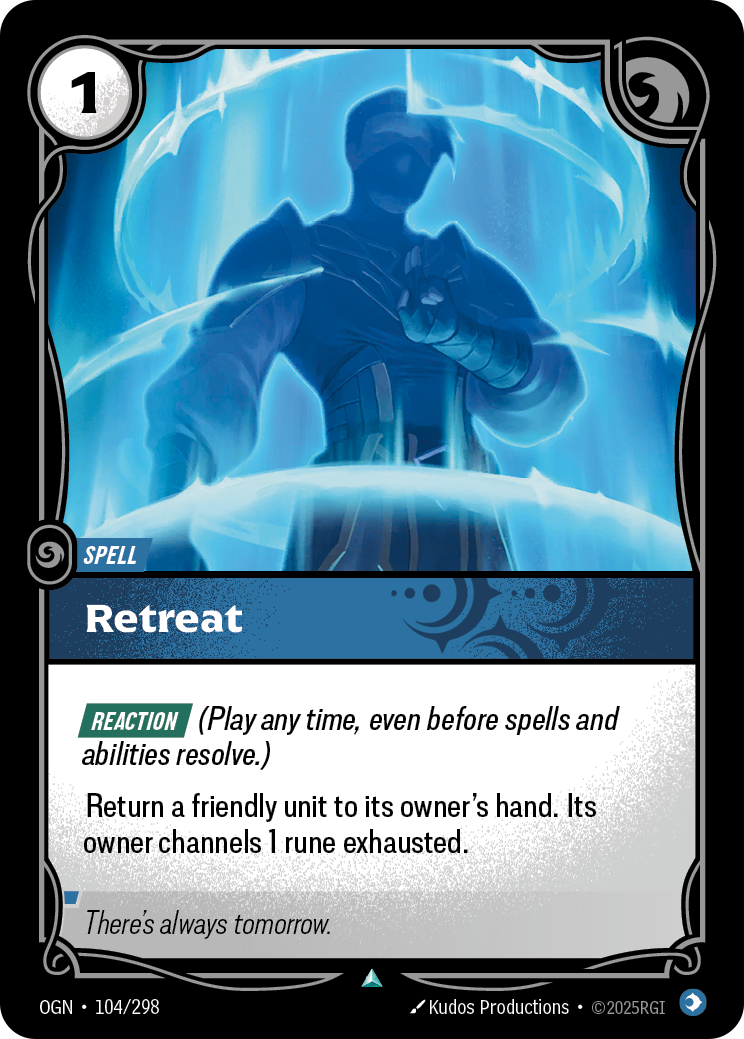 Retreat - 104/298 - Uncommon (Inglés Foil NM)