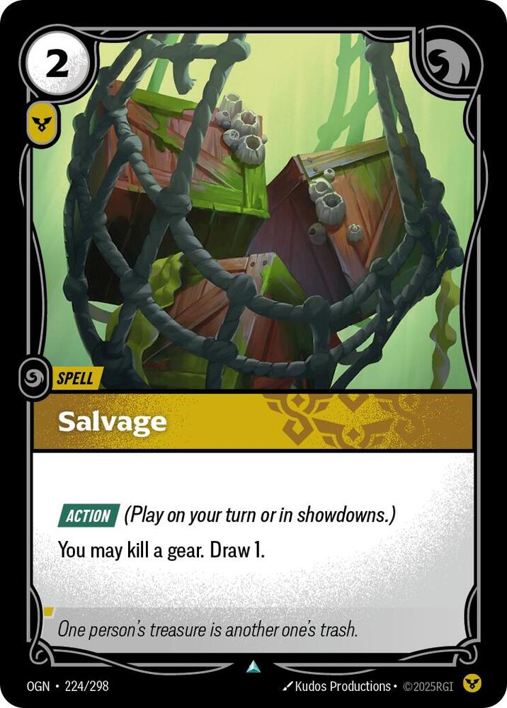 Salvage - 224/298 - Uncommon (Inglés Foil NM)