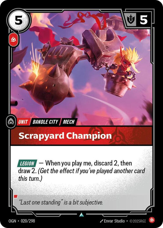 Scrapyard Champion - 020/298 - Uncommon (Inglés NM)