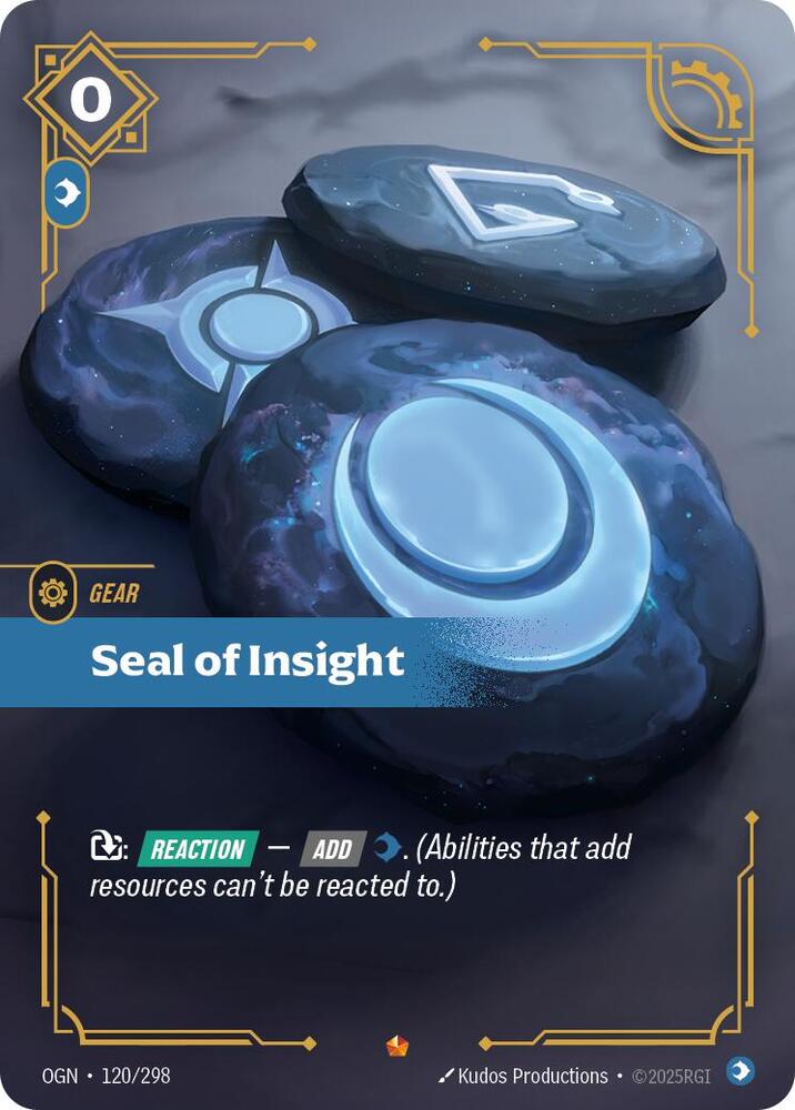 Seal of Insight - 120/298 - Epic (Inglés Foil NM)