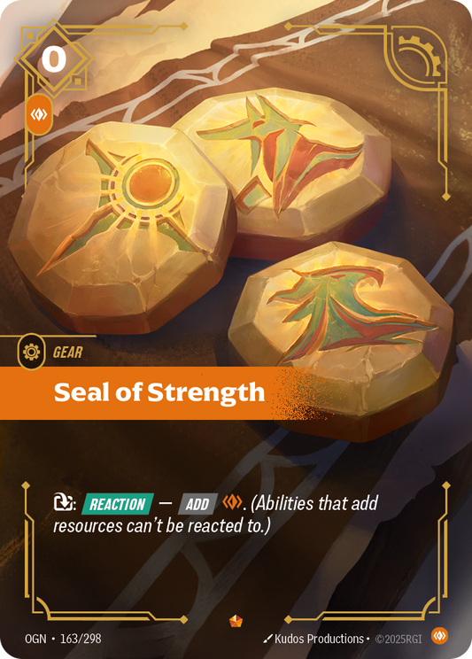 Seal of Strength - 163/298 - Epic (Inglés Foil NM)