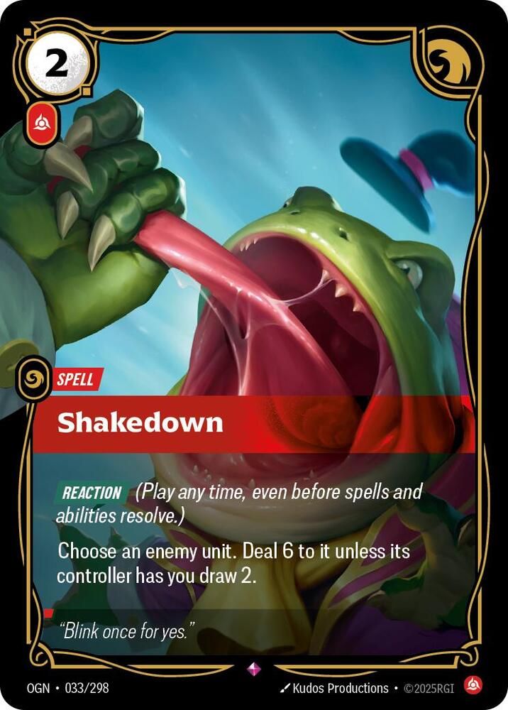 Shakedown - 033/298 - Rare (Inglés Foil NM)