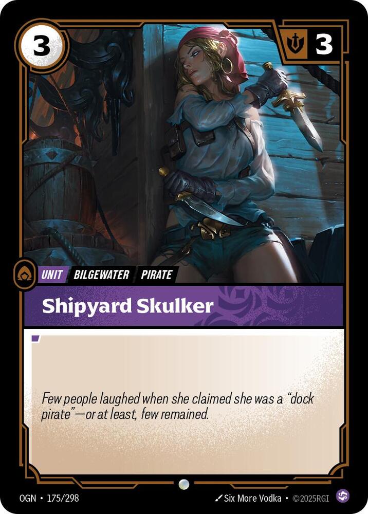 Shipyard Skulker - 175/298 - Common (Inglés NM)