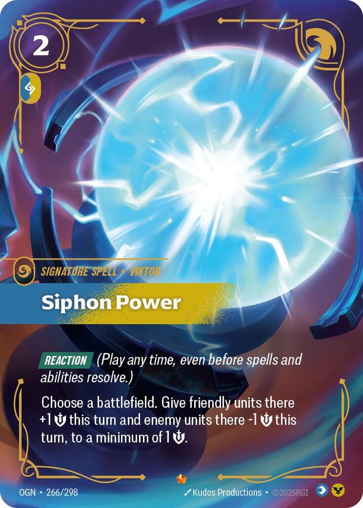 Siphon Power - 266/298 - Epic (Inglés Foil NM)