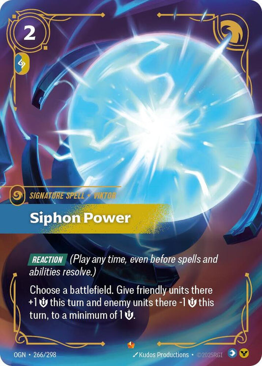 Siphon Power - 266/298 - Epic (Inglés Foil NM)