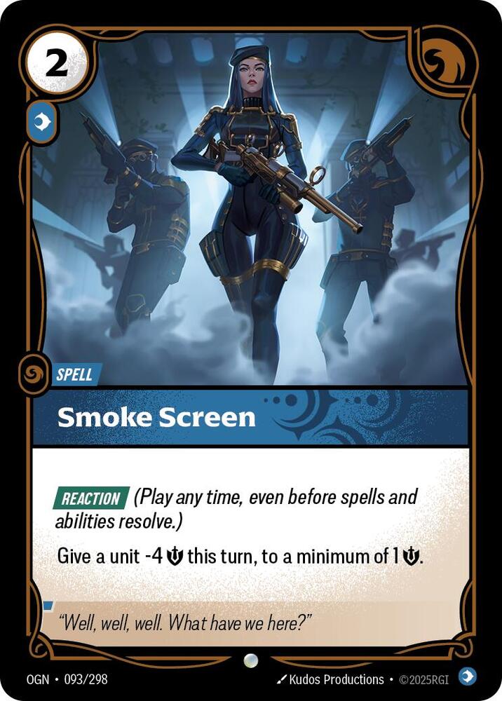 Smoke Screen - 093/298 - Common (Inglés NM)