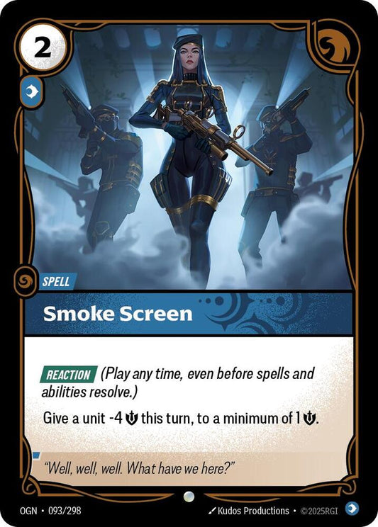 Smoke Screen - 093/298 - Common (Inglés NM)