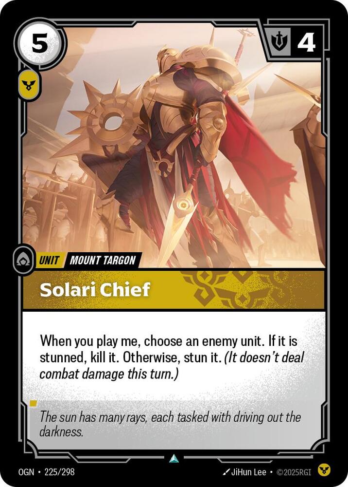 Solari Chief - 225/298 - Uncommon (Inglés NM)