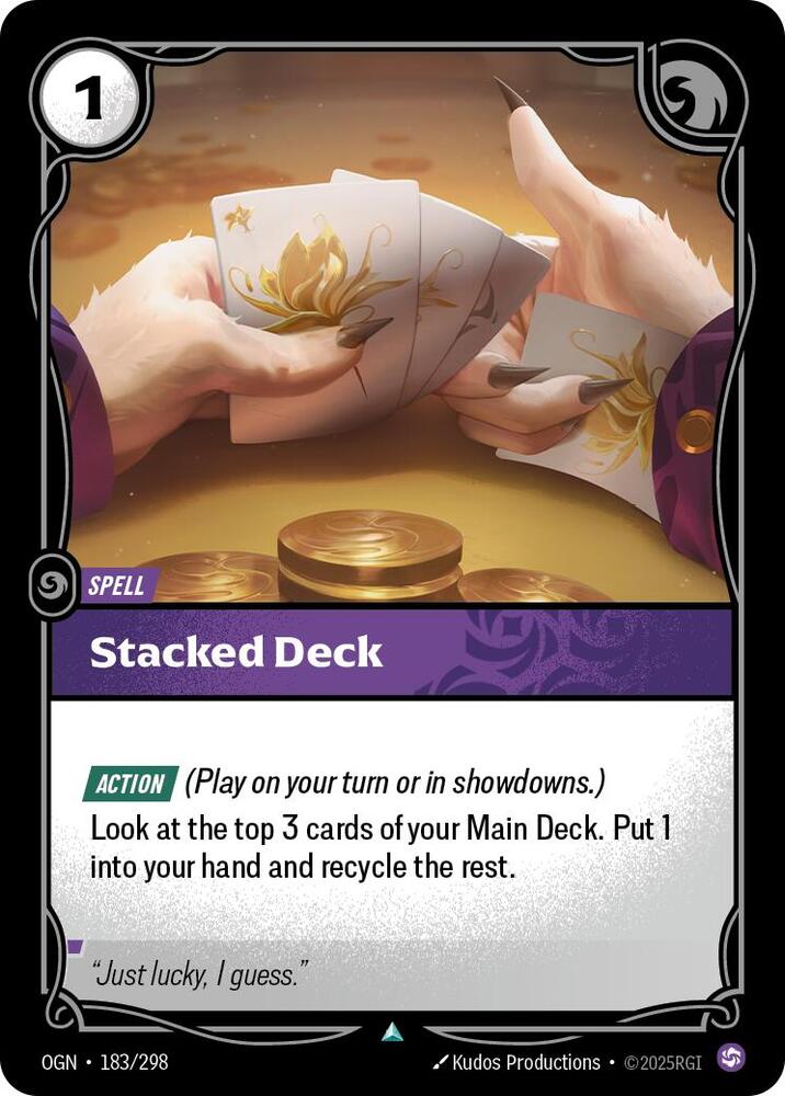 Stacked Deck - 183/298 - Uncommon (Inglés NM)