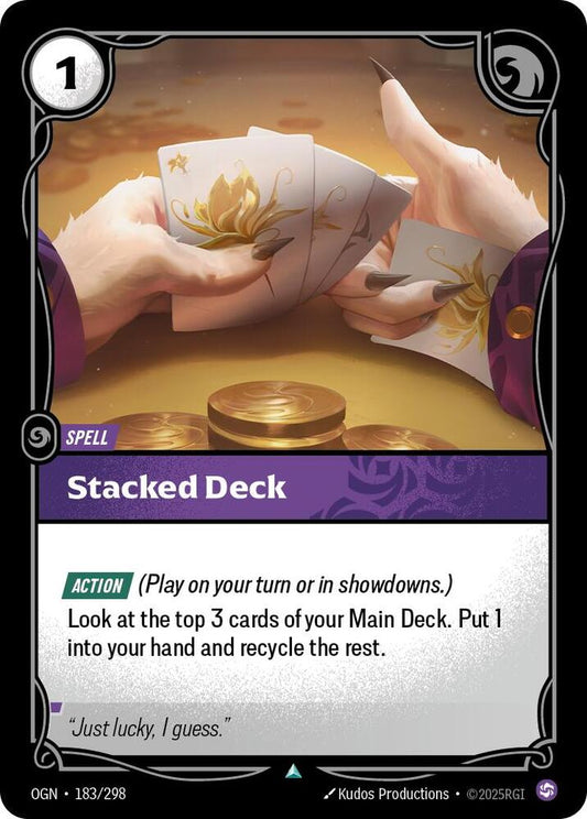 Stacked Deck - 183/298 - Uncommon (Inglés NM)
