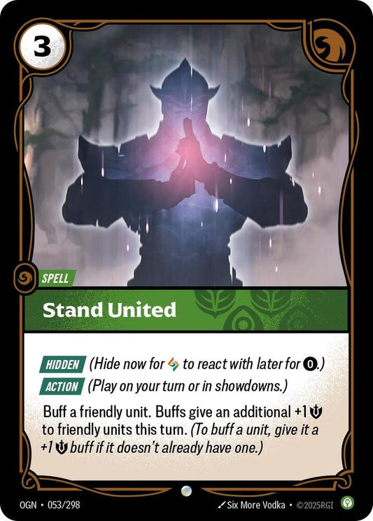 Stand United - 053/298 - Common (Inglés Foil NM)